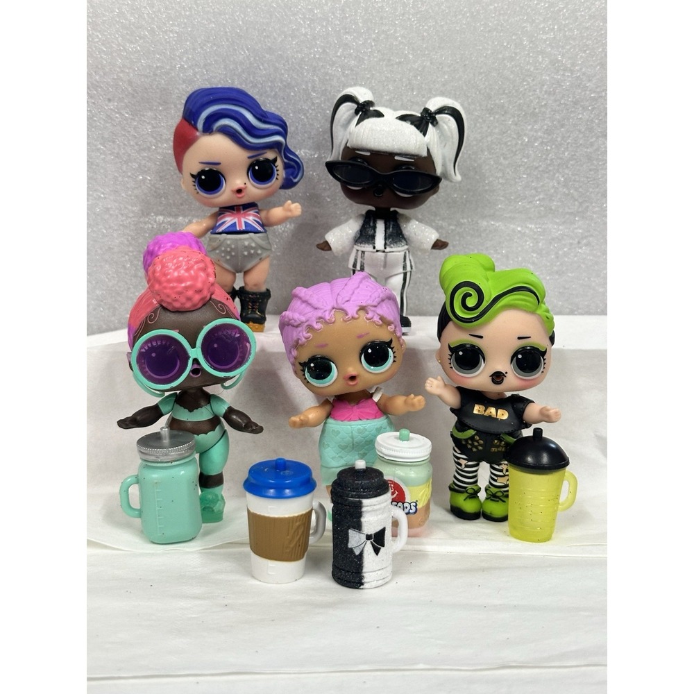 L.O.L. Surprise! Collectors Special Lot of 5 Yang Music‎ Clothes Accessories MGA